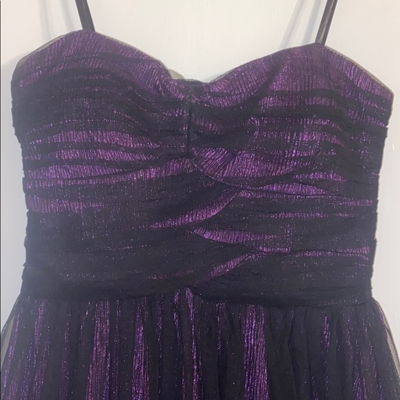 Purple Cocktail Dress - Picture 3 of 5